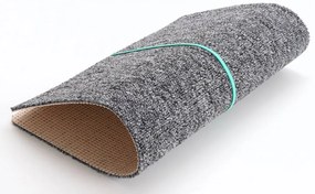 Koberec metráž Extreme 76, na mieru, šíře 4m,5m, šedá, ab (mriežka), chodba / predsieň, Condor Carpets