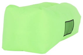 Nafukovací sedací vak Lebag - zelená