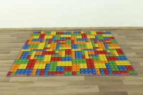 Detský metrážny koberec Lego