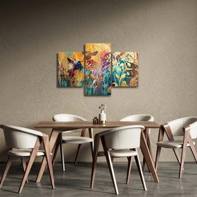 Obraz - Abstraktná maľba prírody (90x60 cm)