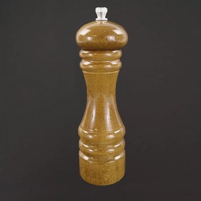 AMADEA Drevený mlynček na korenie tmavé drevo, 18 cm