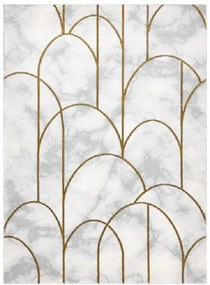 Dywany Łuszczów Kusový koberec Emerald 1016 cream and gold - 80x150 cm