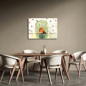 Obraz - Duša vtáčika (70x50 cm)