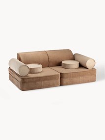 Modulárna detská menčestrová pohovka na hranie Sugar