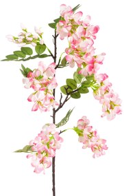 Dekoratívna kvetina 85 cm , s kvetmi 40 cm, kvet 11 cm, svetlo ružová