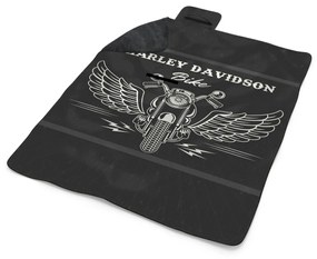 Sablio Plážová deka Harley-Davidson S krídlami: 200x140 cm