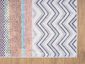 My Flair, Kusový koberec Vici CA30022 grau – na von aj na doma, 160x230, viacfarebná, chodba / predsieň