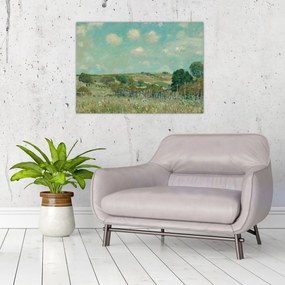 Obraz - Alfred Sisley,  Meadow, reprodukcia (70x50 cm)