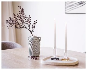 Svetlomodrá keramická váza (výška 22 cm) Mimi – House Nordic