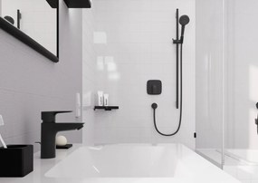 Hansgrohe Logis, sprchová batéria pod omietku, čierna matná, HAN-71605670