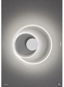 Redo 01-4354 - LED stmievateľné nástenné svietidlo TORSION LED/30W/230V biela