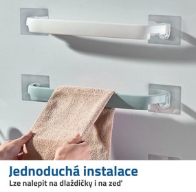 GFT Nalepovací držiak na uteráky - biely