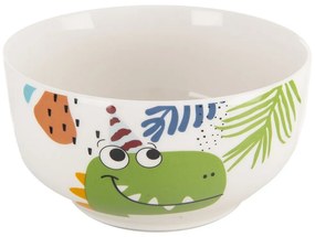 Orion Porcelánový hrnček s miskou Dino, 0,35 l