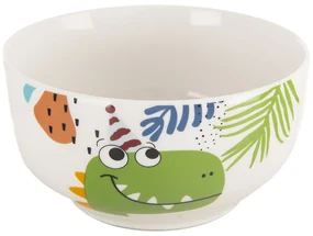 Orion Porcelánový hrnček s miskou Dino, 0,35 l