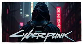 Sablio Uterák Cyberpunk 2077 Výhľad na mesto - 30x50 cm