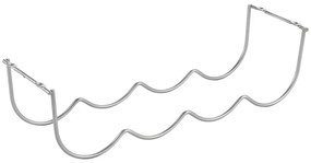 Nástenný kovový stojan na víno na 4 fľaše My-Bottle – Metaltex