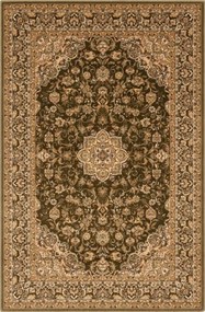 Koberec Agnella Isfahan Damo olivový