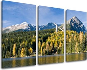 Obraz na stenu 3 dielny SLOVENSKO SK004E30