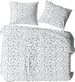 KREPOVÉ OBLIEČKY KORALOVE 160X200 CM, 2KS 70X80 CM KVETY