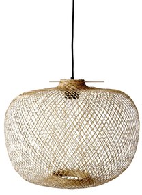 Bloomingville Bambusová závesná lampa