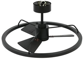 Lucci Air 516124 - LED Stm. vent. CESSNA LED/36W/230V 3000/4000/5000K čierna + DO