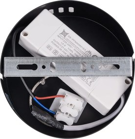 Závesné LED svietidlo Kugel, 1x LED 30w, 4000k, b/g