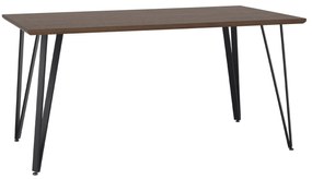 Jedálenský stôl Flusor (hnedá). Vlastná spoľahlivá doprava až k Vám domov. 1040272