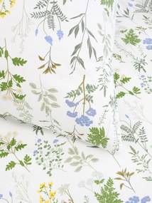 Predĺžené saténové obliečky - Bianca biela