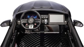 LEAN CARS Elektrické autíčko Mercedes GT63 AMG DK-GT63 24V LCD tichý motor čierne