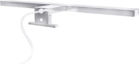 Mereo Mereo, Led kúpeľňové osvetlenie nad zrkadlo, strieborné, 40 cm, 7 W, 455 lm, 4000 K, IP44, 230 V, MER-CN700G40