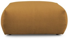 Žltá menčestrová podnožka Voltaire – Bobochic Paris