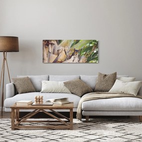 Obraz veveričky na strome (120x50 cm)