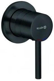 Sprchová batéria Kludi Bozz bez podomietkového telesa čierna 389253976
