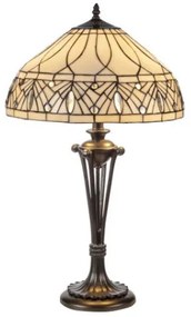 Lampa Tiffany stolová ANTIK 66*Ø40