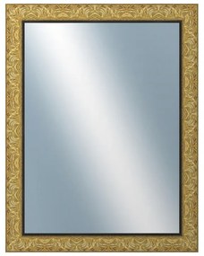 DANTIK - Zrkadlo v rámu, rozmer s rámom 70x90 cm z lišty PRAHA zlatá (2752)
