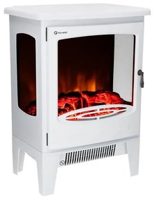 Elektrický krb NORA biela 1800W