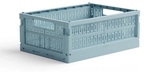 Made Crate Skladacia prepravka Crystla Blue – midi