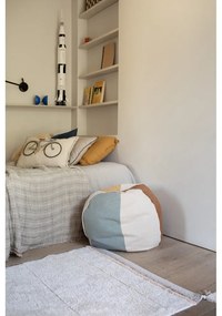 Krémový prateľný ručne tkaný bavlnený koberec 120x160 cm Bloom Natural – Lorena Canals