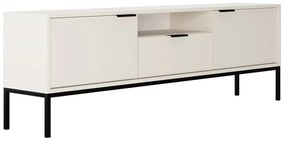 Televízny stolík Austin 175 cm biely/čierny