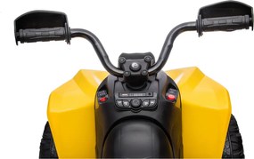 LEAN CARS Štvorkolka na akumulátor DK-CA002 4x4 12 V 10 Ah, žltá