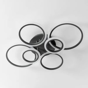 Brilagi - LED Stmievateľný prisadený luster ORBITS LED/85W/230V 3000-6500K antracit + DO