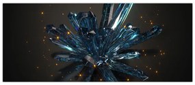Obraz kryštálu (120x50 cm)