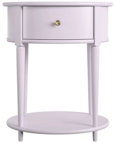 Nočný stolík v levanduľovej farbe Aurora – Støraa