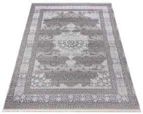 Kusový koberec Svaga sivo biely 120x170cm