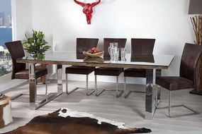 Luxusný jedálenský stôl z masívu Shark 200cm