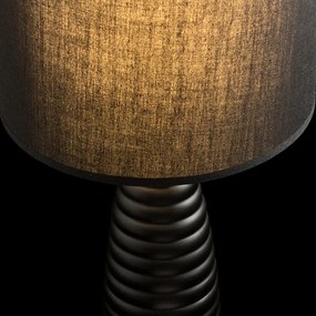 RENDL R13325 LAURA stolná lampa, dekoratívne čierna