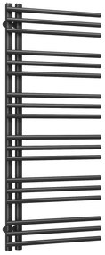 Erga Aquatic, vykurovacie teleso 1200x500 mm, 494W, čierna, ERG-LAV-AQUA-12050-BK
