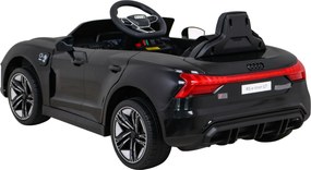 Ramiz Elektrické autíčko Audi RS E-Tron GT pre deti čierne + diaľkové ovládanie + pohon 4x4 + rádio MP3 + LED + EVA