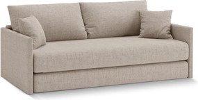 Svetlohnedá ženilková rozkladacia pohovka 209 cm Shannon – Cosmopolitan Design