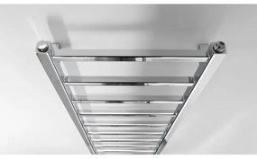 Sapho - Kúpeľňový radiátor METRO LIGHT 247W/230V 40x114 cm lesklý chróm